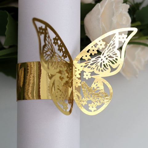 Butterfly Style Laser Cut Paper Ring